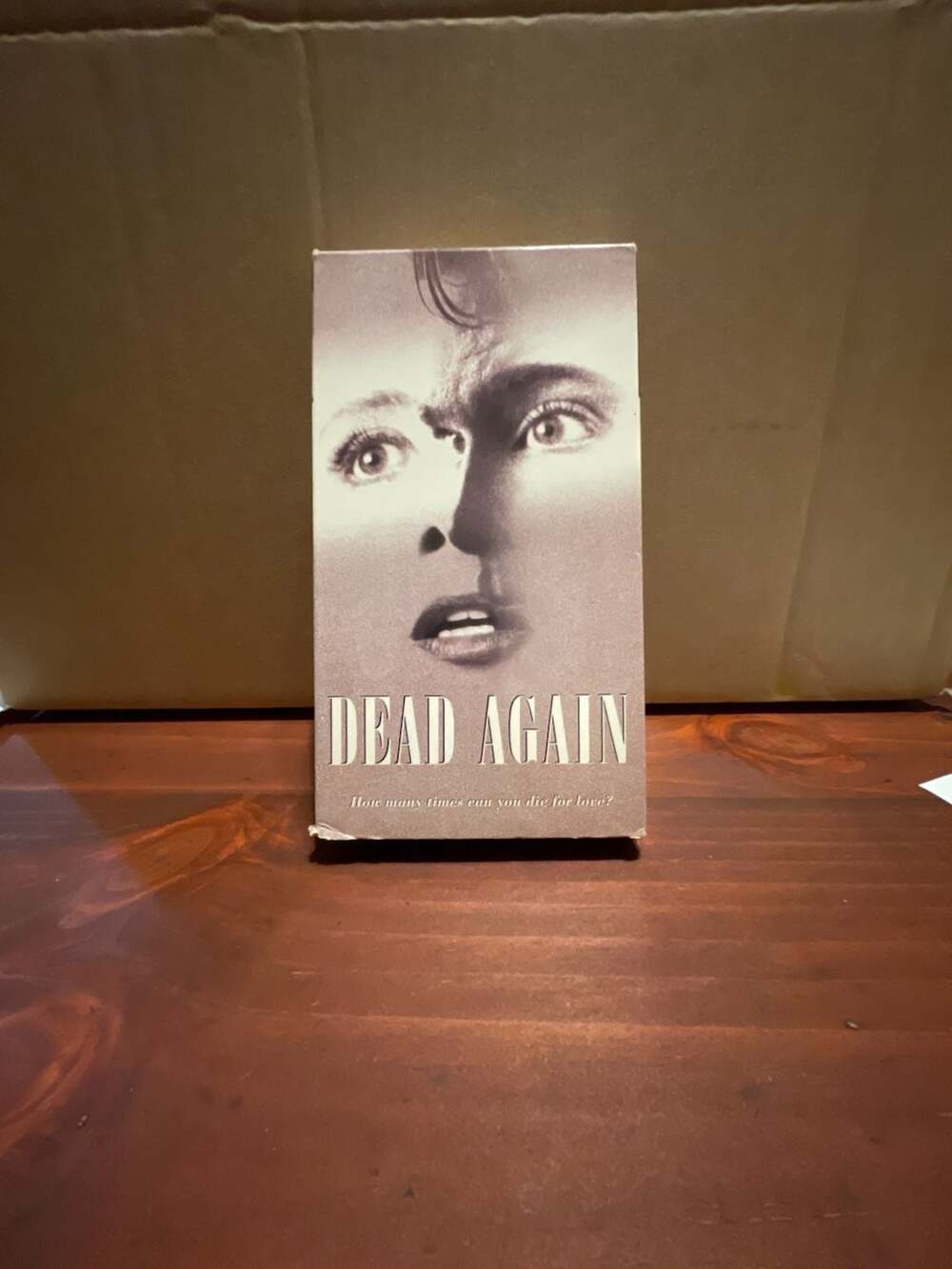 Paramount Dead Again VHS Tape 1991 Movie Kenneth Branagh